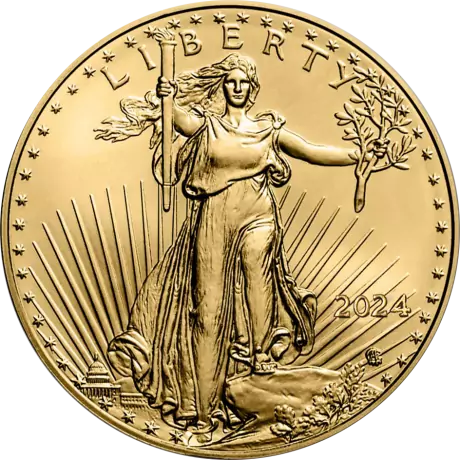 Zlatá mince American Eagle 2024 - 1 oz
