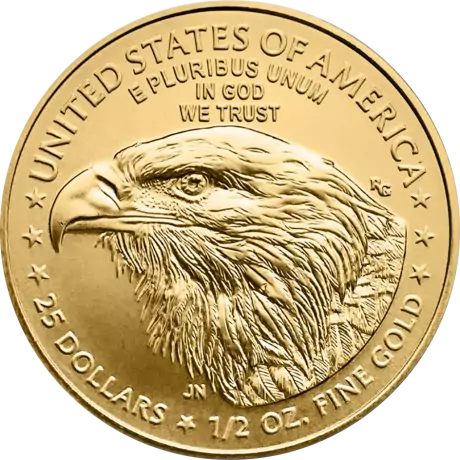 Zlatá mince American Eagle 2025, 1/2 oz