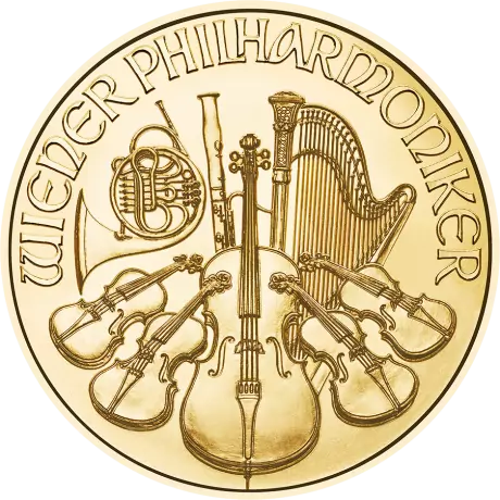 Zlatá mince Vídeňští filharmonici 2024 - 1/25 oz