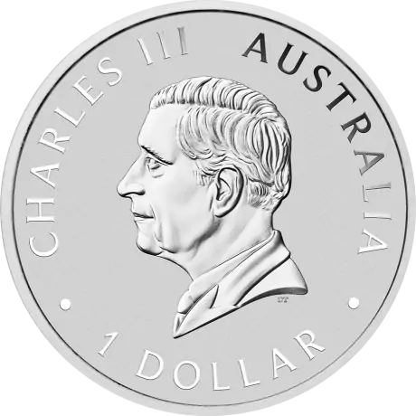 Stříbrná mince Kookaburra 2024, 1 oz