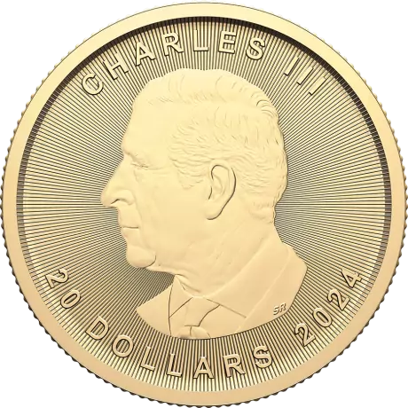 Zlatá mince Maple Leaf 2024, 1/2 oz
