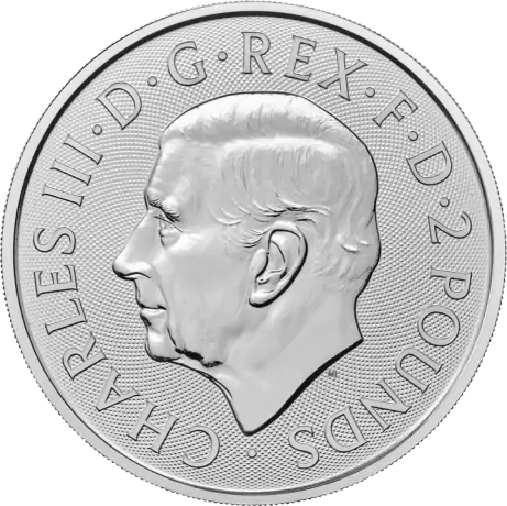 Stříbrná mince Britaniia a Liberty 2024, 1 oz