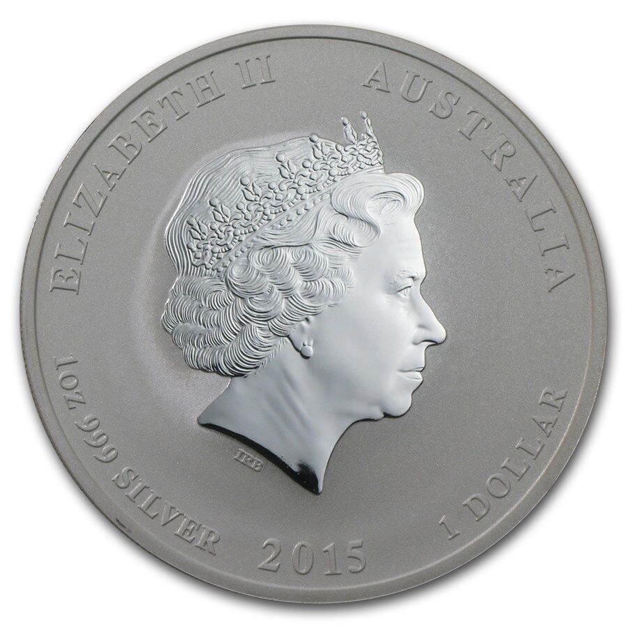 Stříbrná mince Lunární série II - Rok Kozy 2015, 1 oz