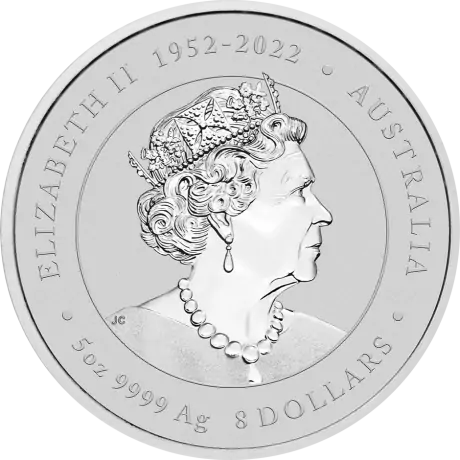 Stříbrná mince Lunární série III - Rok Draka 2024, 5 oz