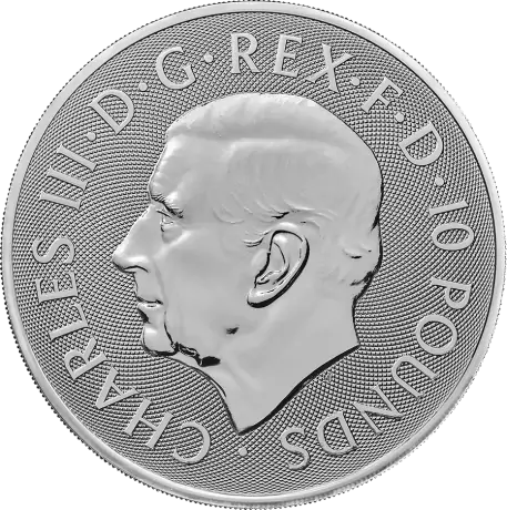 Stříbrná mince 10 oz Mýty a legendy krále Artuše 2024