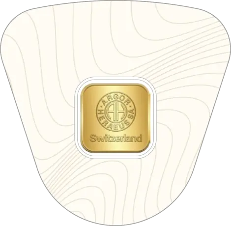 Zlatý slitek Argor Heraeus Gold Seed, 10 x 1 g