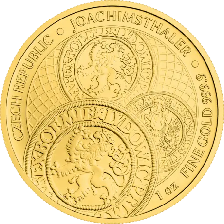 Zlatá investiční mince Jáchymovský tolar, 1 oz
