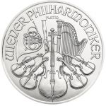 Platinová mince Vídeňští filharmonici - různé roky, 1 oz