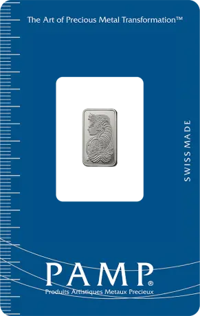 Platinový slitek Pamp Fortuna, 1 g