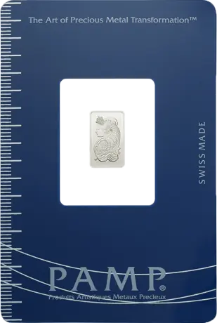 Palladiový slitek PAMP Fortuna 1 g