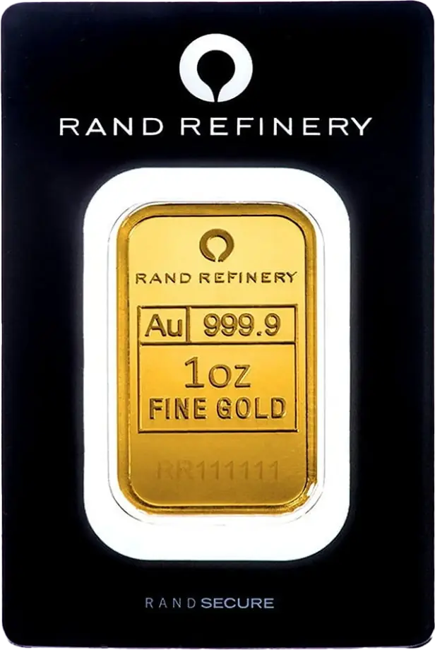 Zlatý slitek Rand Refinery - Loxodonta Africana, 1oz