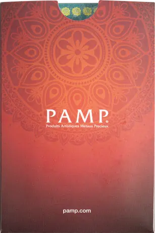 Zlatý slitek PAMP Diwali Lakshmi a Rangoli, 5 g