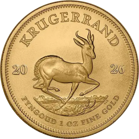 Zlatá mince Krugerrand 2026, 1 oz