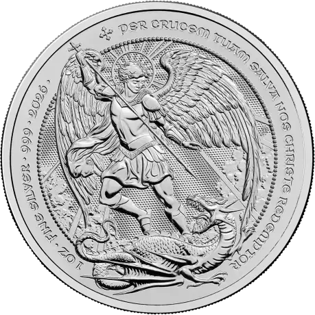 Stříbrná mince Anděl 2026, 1 oz