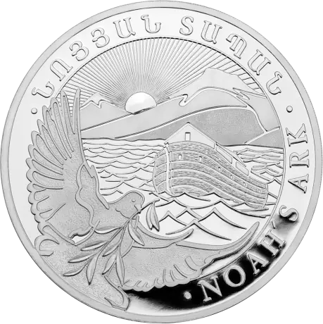 Stříbrná mince Noemova archa 2026, 1/2 oz