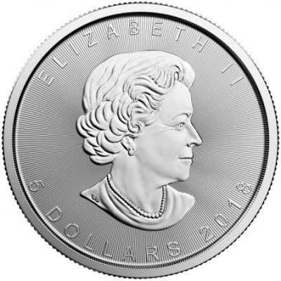 Stříbrná mince Maple Leaf 2023, 1oz