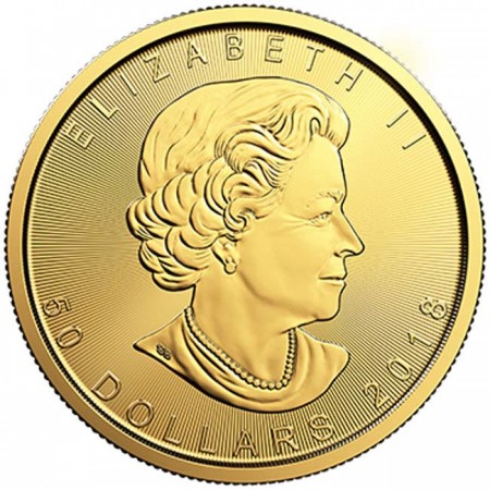 Zlatá mince Maple Leaf 1 Oz - různé roky