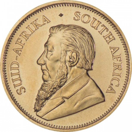 Gold coin Krugerrand 1/2 unce