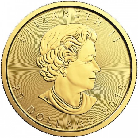 Zlatá mince Maple Leaf 1/2 Oz (různé roky)