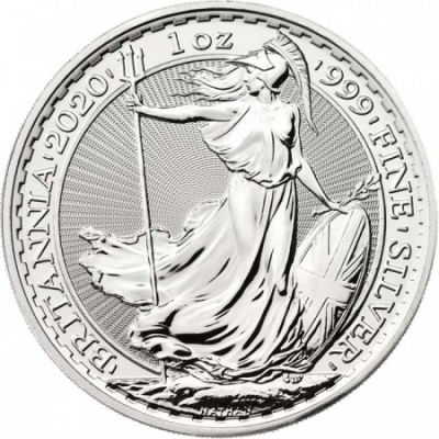 Stříbrná mince Britannia 1 Oz 2023 - Elizabet II