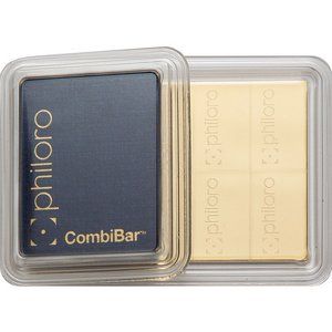 Gold bar  1 Ounce Combibar - philoro 31,1 g 