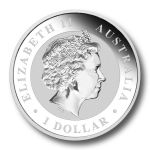 Stříbrná mince Kookaburra 2014, 1 oz