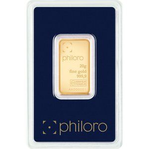 Zlatý slitek Philoro 20 g