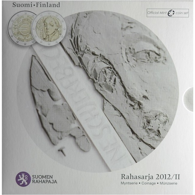 5.88 Euro CuNi kurz set Finsko ražba: 2012 PN