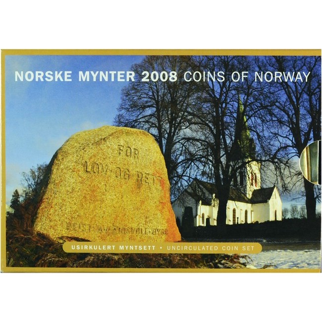 36,50 korun CuNi Sada mincí Norsko: 2008 - Souvenir OSN