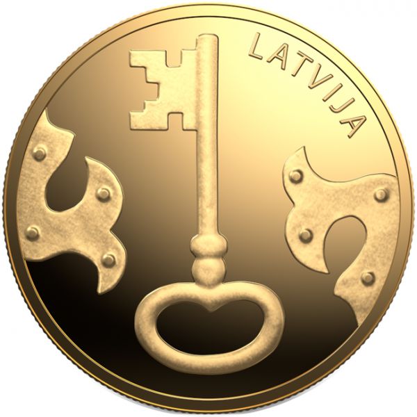 5 Euro Zlatá mince Klíč
