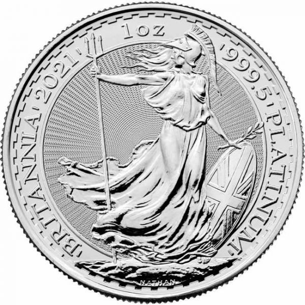 Platinová mince Británie 1 Oz 