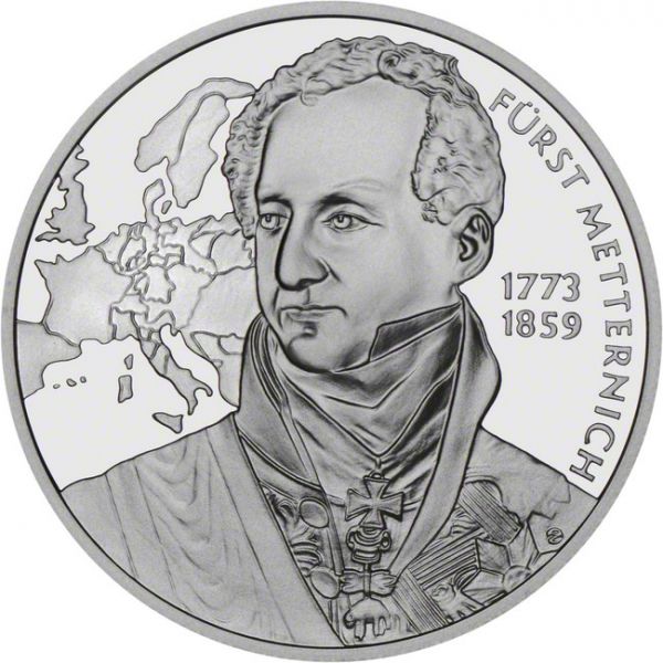 20 Euro Stříbrná mince Období Biedermeieru