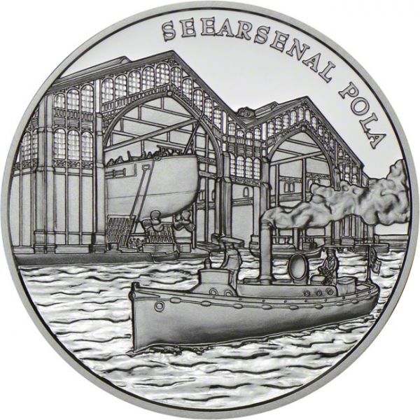 20 Euro Stříbrná mince SMS Sankt Georg