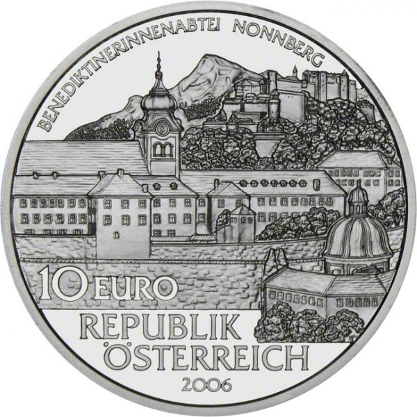 Opatství v Nonnbergu, stříbrná mince