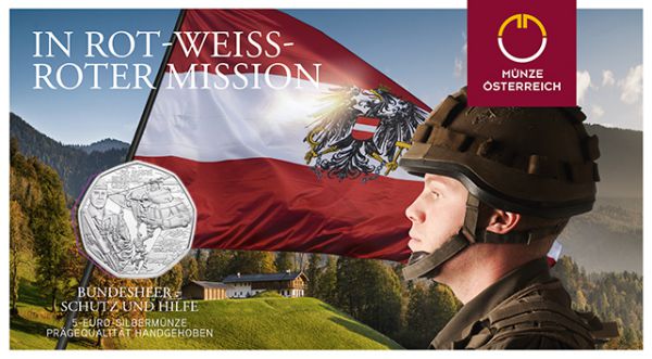 Rakouské ozbrojené síly, stříbrná mince 