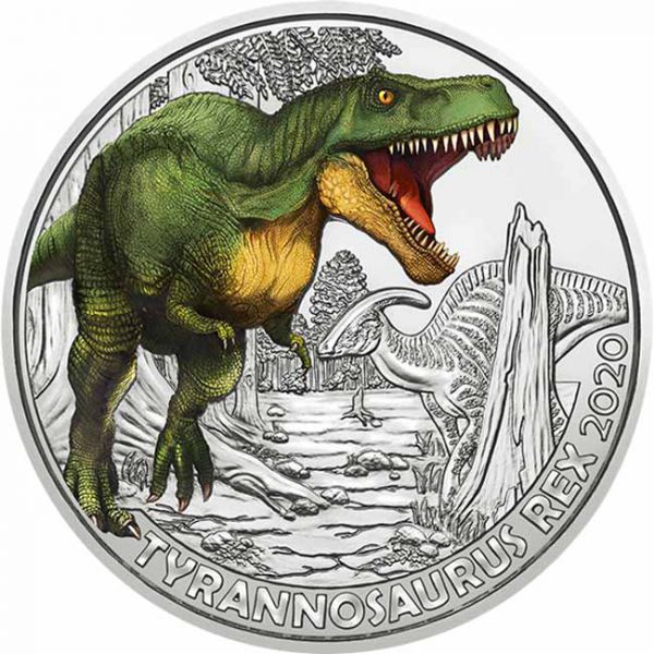 3 Euro CuNi Tyrannosaurus Rex