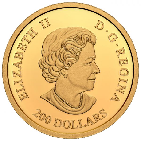 200 dolar Zlatá mince 100 let objevu inzulinu 1 Oz