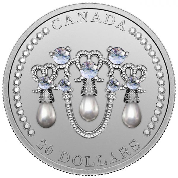 Liebesknoten Perlen Diadem von Queen Elizabeth II