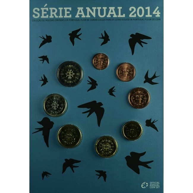 3,88 Euro Sada mincí Portugalsko 2014 UN