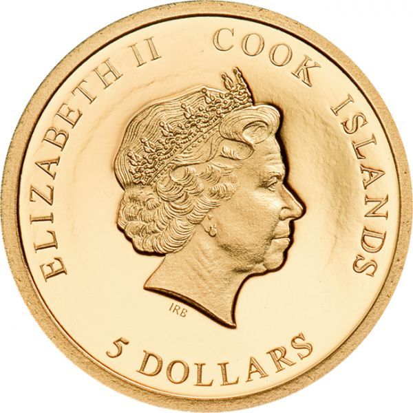 5 dolar Zlatá mince Mr. Bean