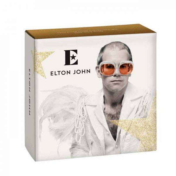 5 libra Stříbrná mince Elton John