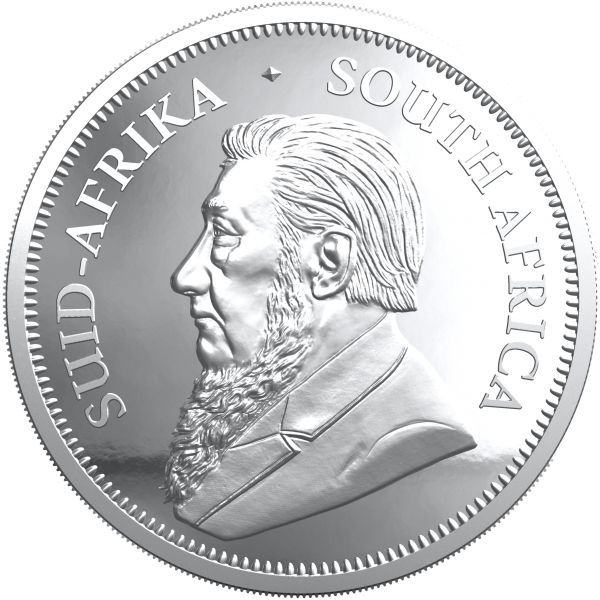 Stříbrná mince Krugerrand 2 Oz PP