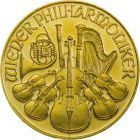 Zlatá mince Vídeňští filharmonici 1/4 Oz (různé roky)
