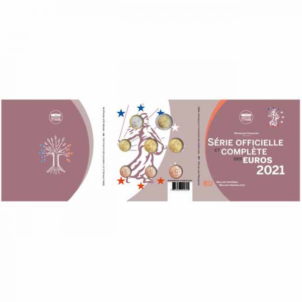 3,88 Euro CuNi Sada mincí Francie 2021 BU