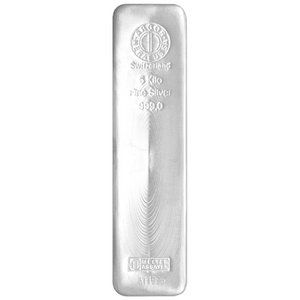 Silver bar Argor Heraeus 5000 g