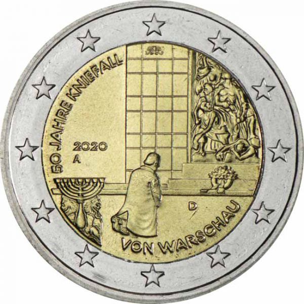 2 Euro CuNi Varšavské pokleknutí - A