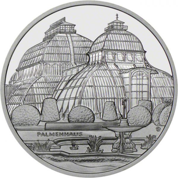 Zámek Schönbrunn 2003, stříbrná mince