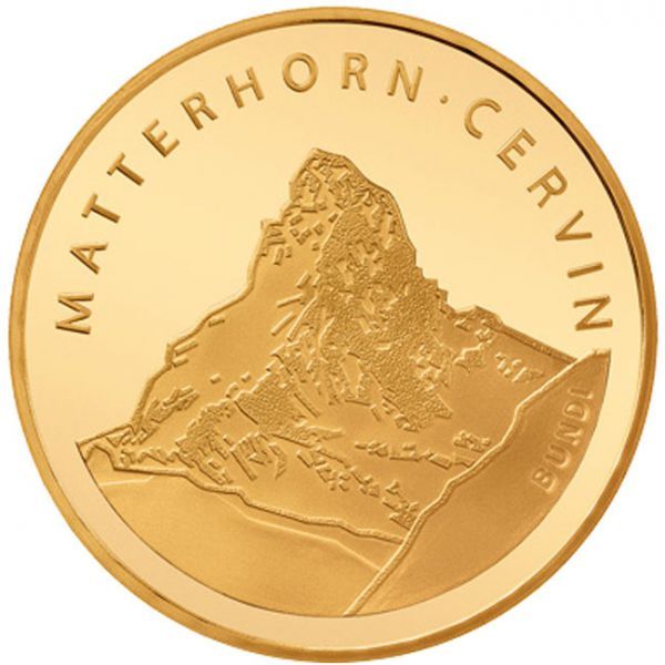 Zlatá mince - Matterhorn 