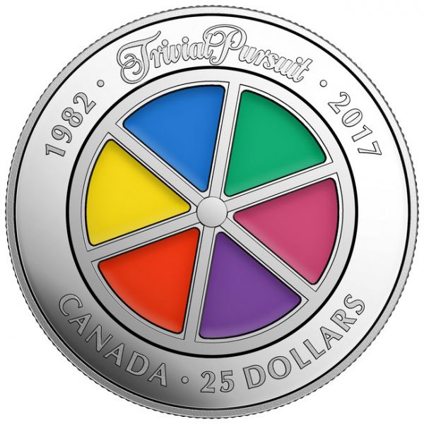 25 dolar Stříbrná mince 35. let Trivial Pursuit PP
