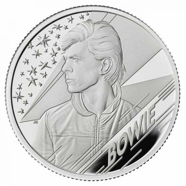 David Bowie 1/2 unce stříbra PP